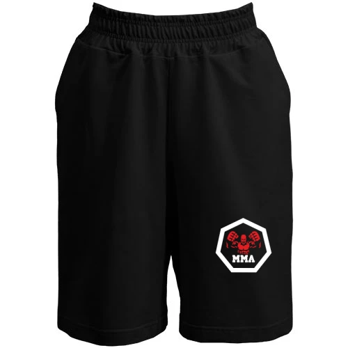 Жіночі шорти, чорний, MMA (Знак)