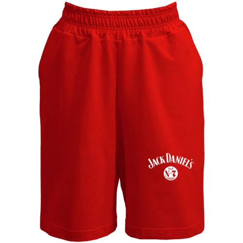 Женские  шорты, красный, Jack Daniels (3)
