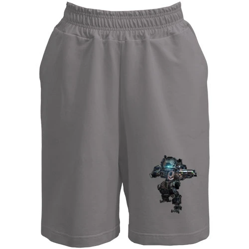 Женские  шорты, Серый, Titanfall 2 Bot