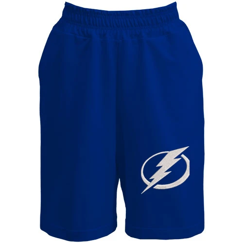 Жіночі шорти, Синій, Tampa Bay Lightning з вишитою емблемою