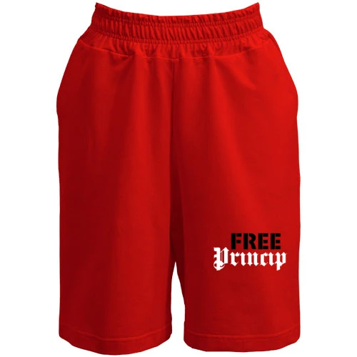 Женские  шорты, Желтый, Free Princip