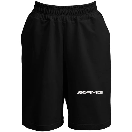 Женские  шорты, черный, AMG logo
