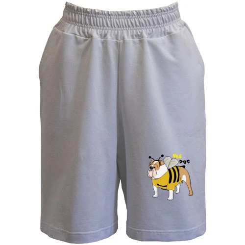 Жіночі шорти, Білий, Bee dog