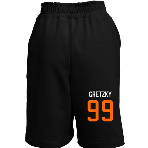 Жіночі шорти, чорний, Wayne Gretzky