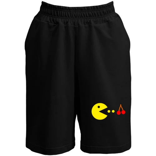 Женские шорты Pacman с вишней