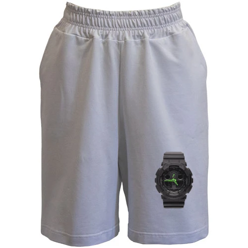 Жіночі шорти, Білий, g shock