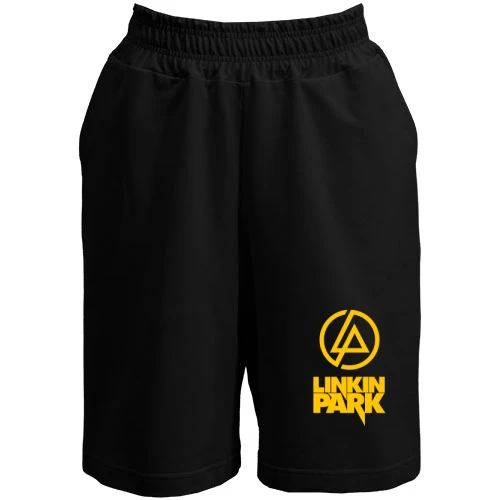 Женские  шорты, черный, Linkin Park NS