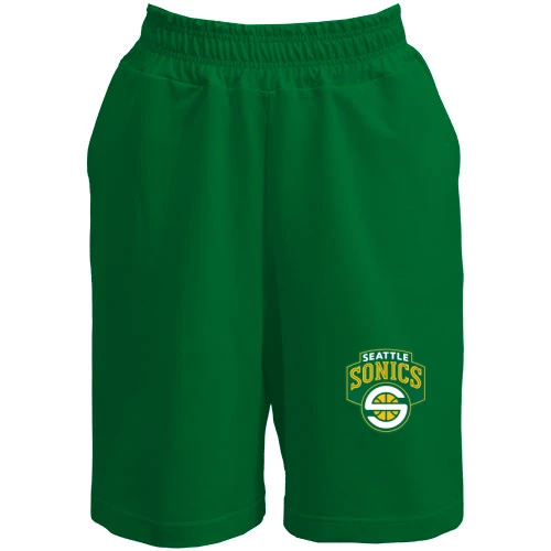 Жіночі шорти, Зелений, Seattle SuperSonics
