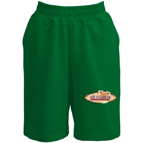 Женские  шорты, Зеленый, Waikiki Bay