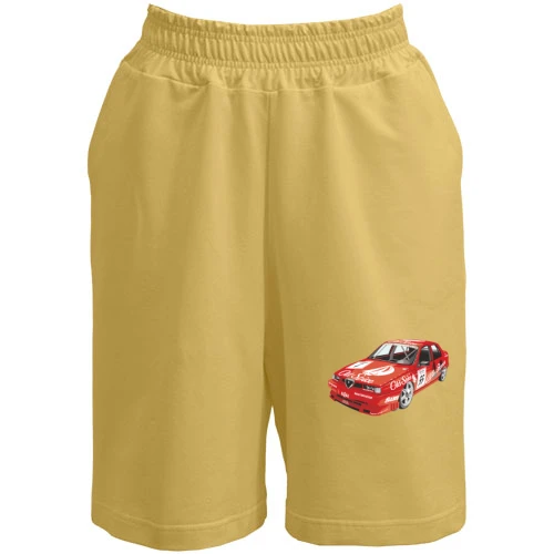 Жіночі шорти, Жовтий, Alfa Romeo racing car