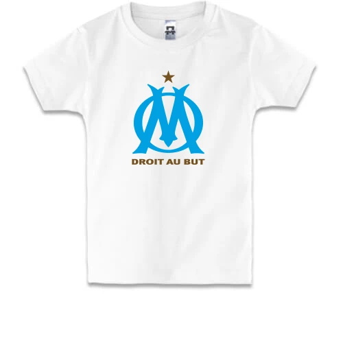 Дитяча футболка, Білий, Olympique de Marseille