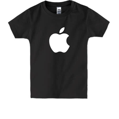 Детская футболка с лого Apple