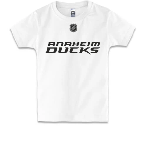Детская футболка, Белый, Anaheim Ducks 2