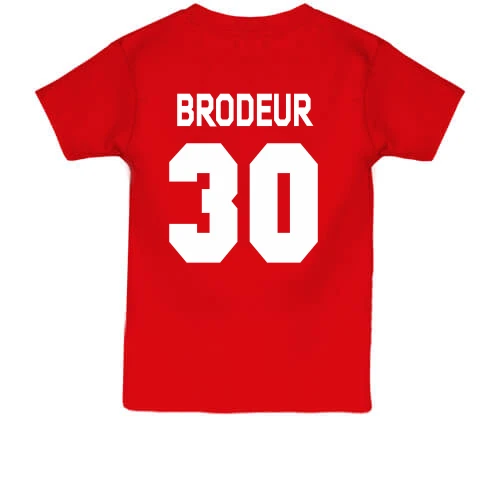 Детская футболка Team Canada Brodeur