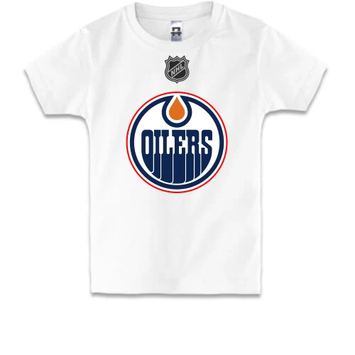 Дитяча футболка, Чорний, Edmonton Oilers