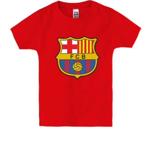 Дитяча футболка, Білий, FC Barcelona