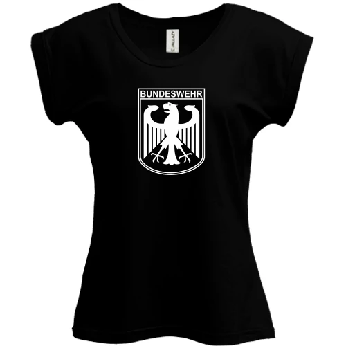 Футболка жіноча PANI, Чорний, Bundeswehr