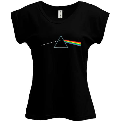 Футболка женская PANI, Черный, Pink Floyd - Dark Side of the Moon