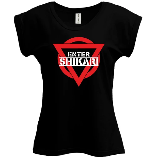Футболка жіноча PANI, Чорний, Enter Shikari Vest