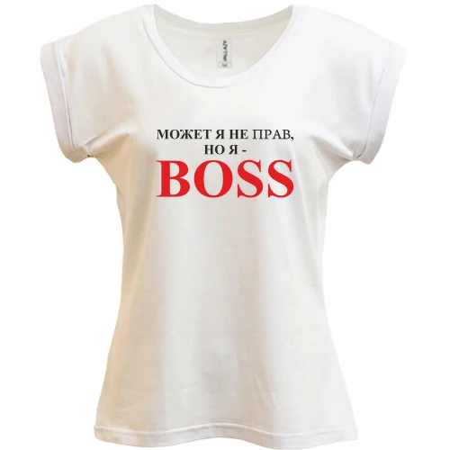Футболка женская PANI, Белый, Boss