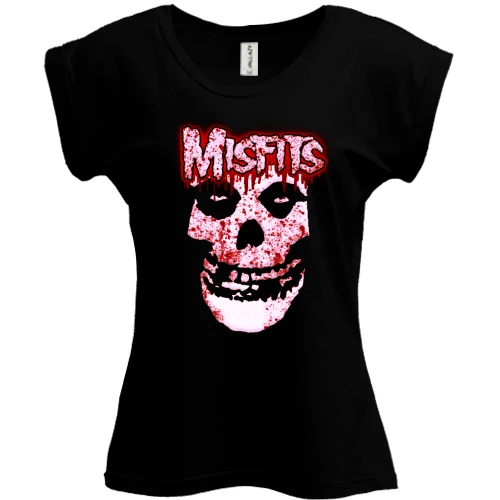 Футболка женская PANI The Misfits (с кровью)