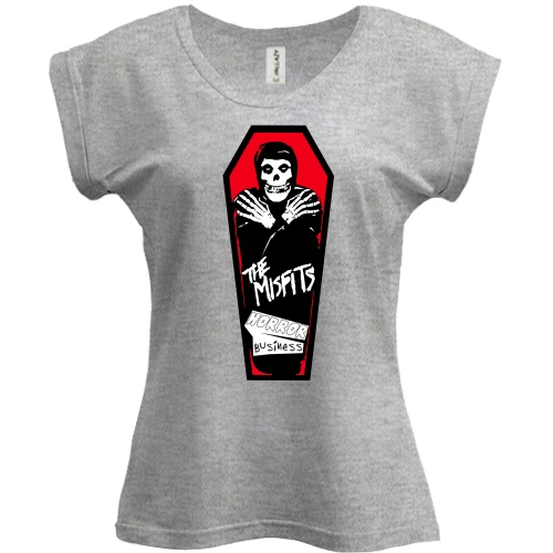 Футболка женская PANI The Misfits Horror Business