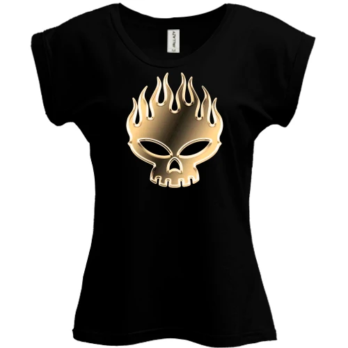 Футболка жіноча PANI, Чорний, The Offspring Gold