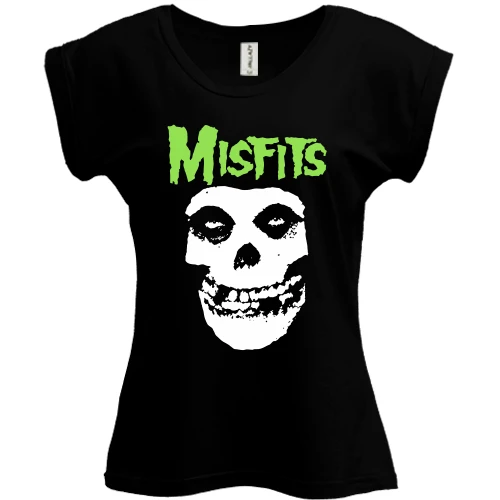Футболка жіноча PANI, Чорний, The Misfits (2)