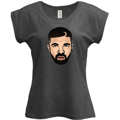 Футболка жіноча PANI з Drake (ілюстрація)
