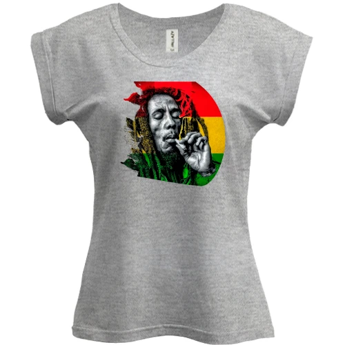 Футболка женская PANI с Bob Marley (2)