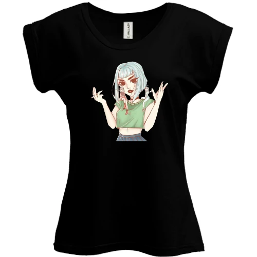 Футболка женская PANI с Пошлой Молли (иллюстрация)