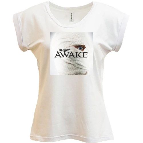 Футболка женская PANI, Белый, Skillet Awake 2