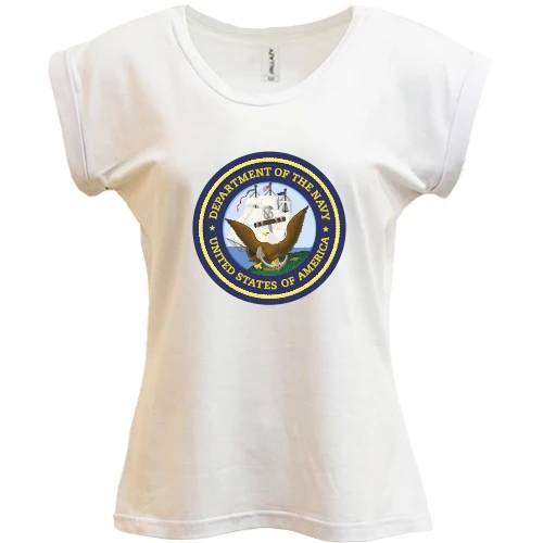 Футболка жіноча PANI NAVY (big logo)