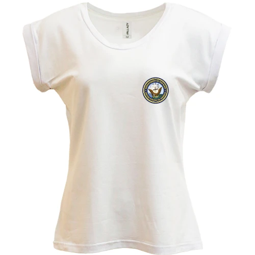 Футболка жіноча PANI, Білий, NAVY (mini)