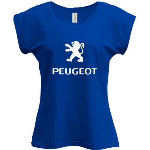 Футболка женская PANI, Синий, Peugeot