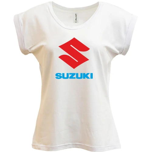 Футболка женская PANI, Белый, SUZUKI