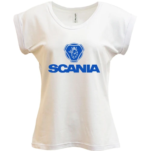 Футболка женская PANI, Белый, Scania