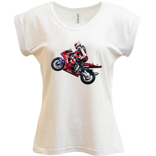Футболка женская PANI Yamaha Bike