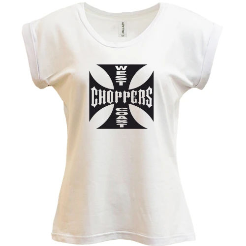 Футболка жіноча PANI з лого West Coast Choppers