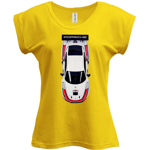 Футболка женская PANI с Porsche