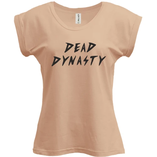 Футболка жіноча PANI, Чорний, з Dead Dynasty логотип