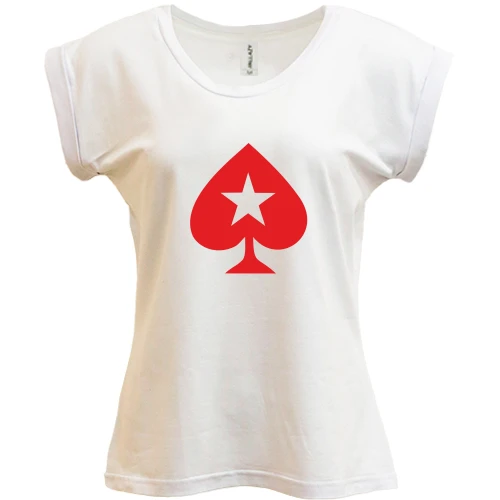 Футболка женская PANI PokerStars Christmas Star Baseball Jersey
