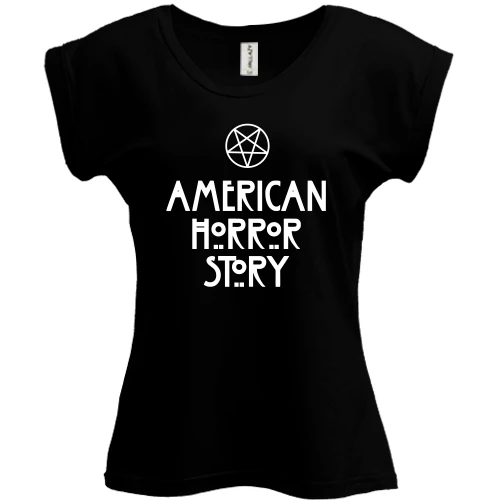 Футболка жіноча PANI, Чорний, American Horror Story