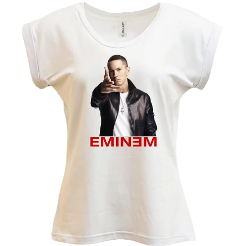 Футболка женская PANI, белый, Eminem (2)