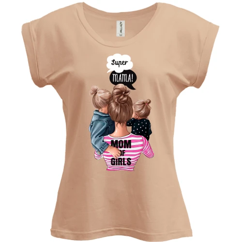 Футболка жіноча PANI Super mama of a girls