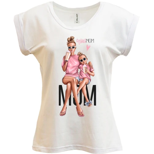 Футболка женская PANI #GirlMOM