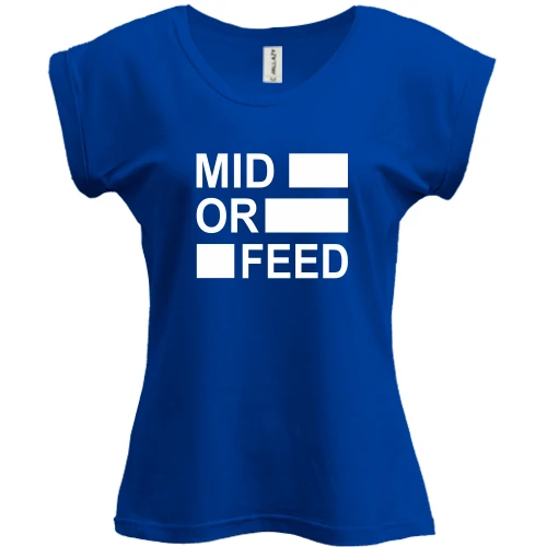 Футболка женская PANI Mid or feed