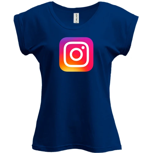 Футболка женская PANI с логотипом Instagram
