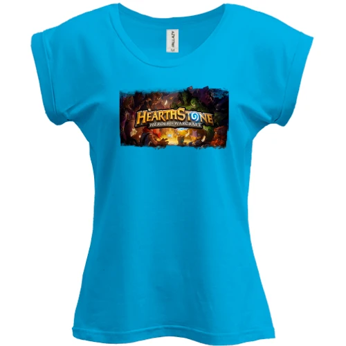 Футболка женская PANI, Синий, Hearthstone - Heroes of Warcraft