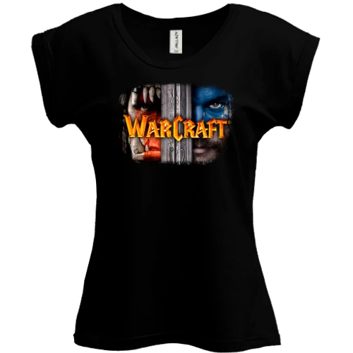 Футболка женская PANI с постером к WarCraft